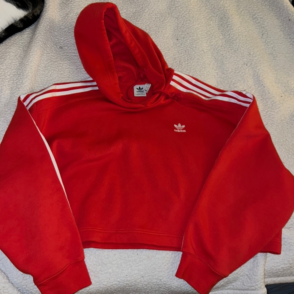 Adidas cropped hoodie
